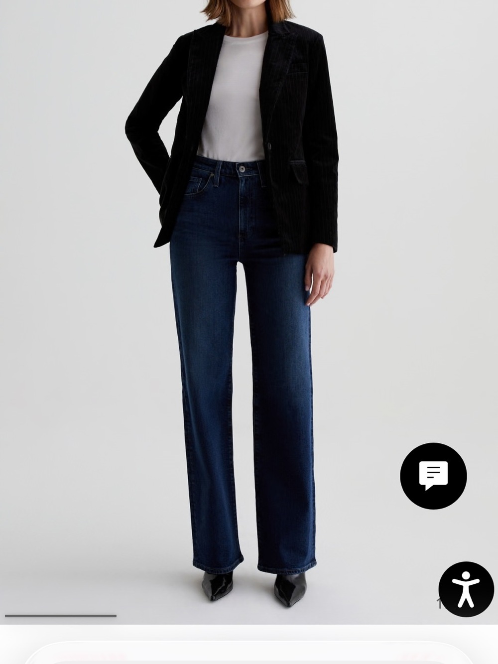 NWT AG Kora jeans size 27 in Midnight Sun